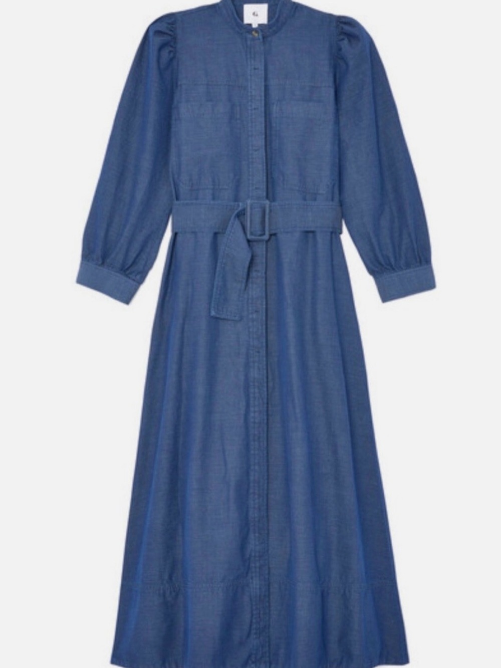 G. Label by GOOP SHARIS CHAMBRAY DRESS Size 4